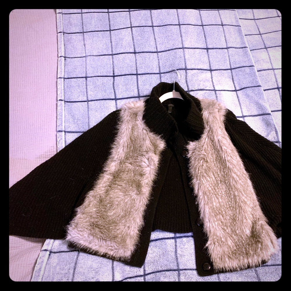 Tarnish Caplet Poncho